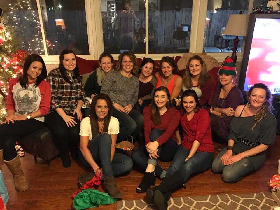 Some of the GYM girls-Christmas 2016